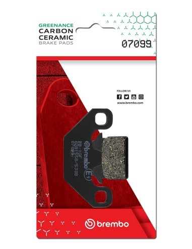 pastillas de freno moto brembo genuinas 07099