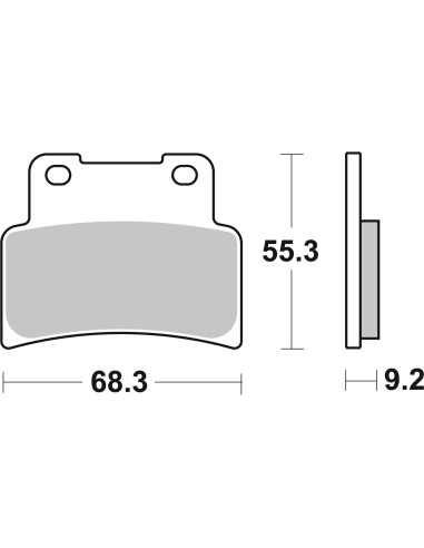 pastillas de freno moto brembo genuinas 07100