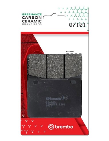 pastillas de freno moto brembo genuinas 07101
