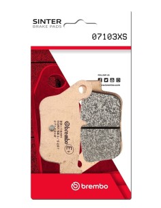 pastillas de freno moto brembo sinterizadas 07103xs