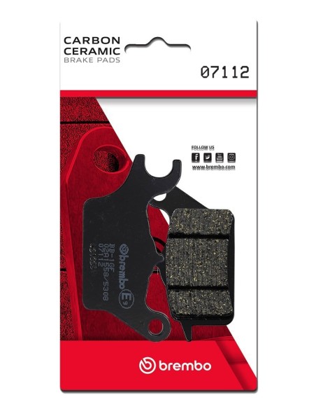 pastillas de freno moto brembo genuinas 07112