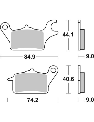 pastillas de freno moto brembo genuinas 07112