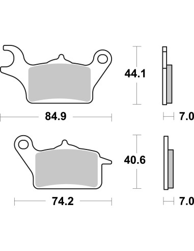 pastillas de freno moto brembo 07122 delanteras carbono ceramico