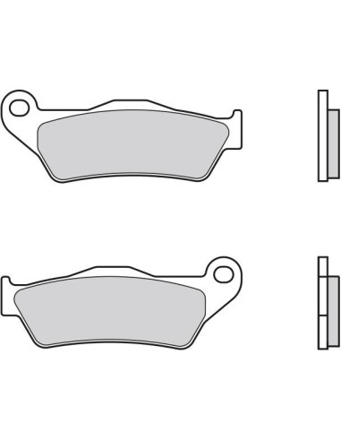 pastillas de freno moto brembo genuinas 07bb0495