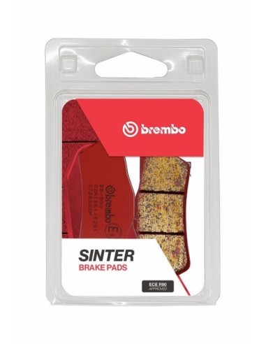 pastillas de freno moto brembo sinterizadas 07bb28sp