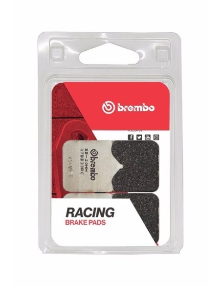 pastillas de freno moto brembo de carbono 07bb33rc