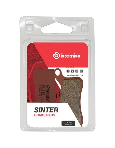 pastillas de freno moto brembo sinterizadas 07gr07sd