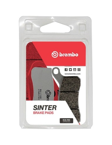 pastillas de freno moto brembo sinterizadas 07gr07sx