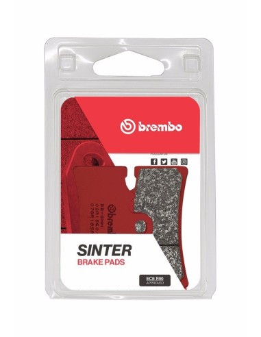 pastillas de freno moto brembo sinterizadas 07gr18sa