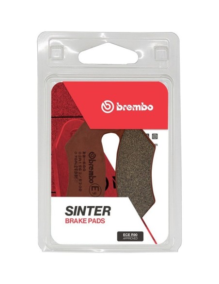 pastillas de freno moto brembo sinterizadas 07gr25sd