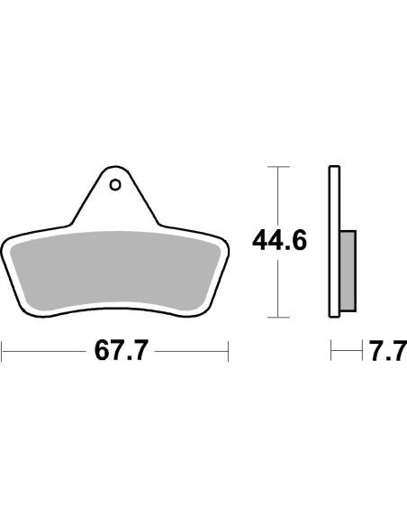 pastillas de freno moto brembo sinterizadas 07gr54sd