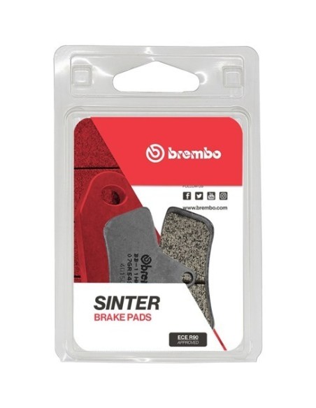 pastillas de freno moto brembo sinterizadas 07gr54sx