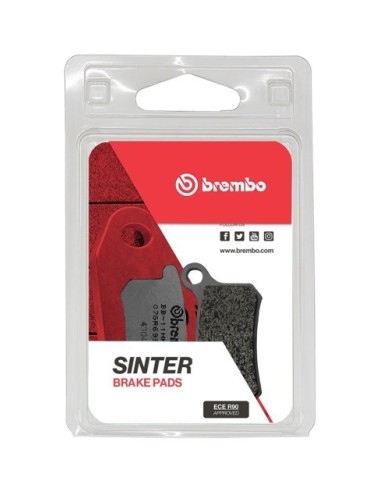 pastillas de freno moto brembo sinterizadas 07gr69sx