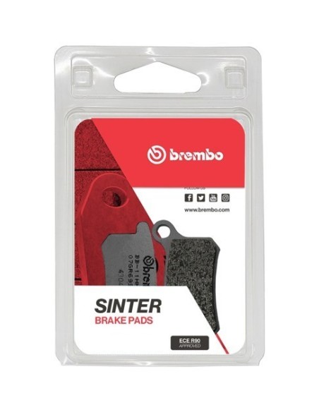 pastillas de freno moto brembo sinterizadas 07gr69sx