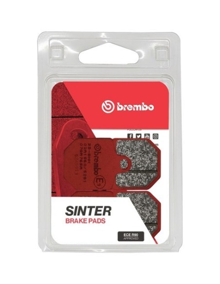 pastillas de freno moto brembo sinterizadas 07gr76sa
