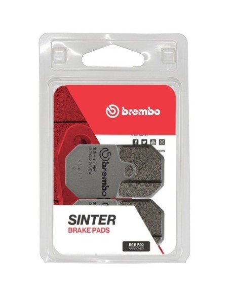 pastillas de freno moto brembo sinterizadas 07gr76sx