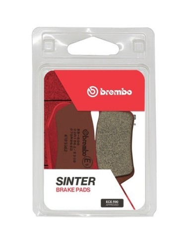 pastillas de freno moto brembo sinterizadas 07gr86sd