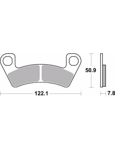 pastillas de freno moto brembo sinterizadas 07gr87sd