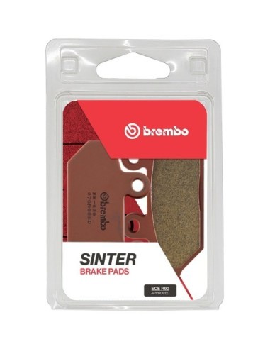 pastillas de freno moto brembo sinterizadas 07gr98sd