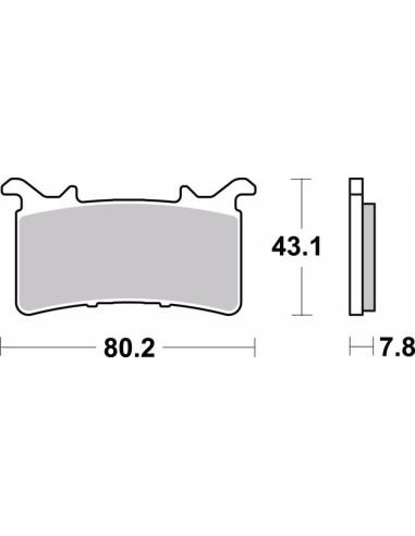 pastillas de freno moto brembo sinterizadas 07gr99sr