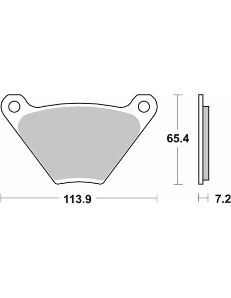 pastillas de freno moto brembo genuinas 07hd0105