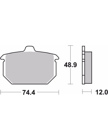 pastillas de freno moto brembo genuinas 07hd0413