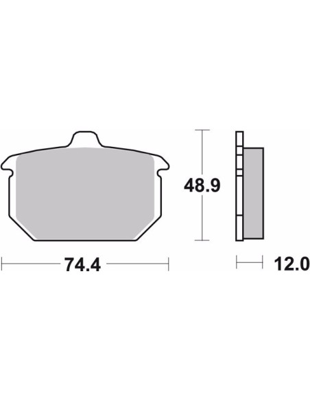 pastillas de freno moto brembo genuinas 07hd0614