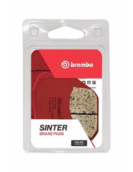 pastillas de freno moto brembo sinterizadas 07hd14sp