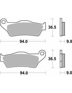 pastillas de freno moto brembo sinterizadas 07hd21sa 2
