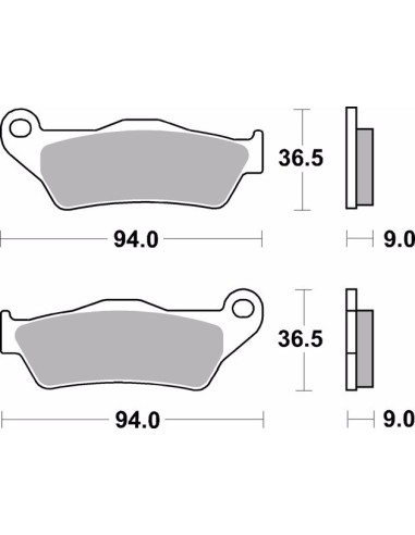 pastillas de freno moto brembo sinterizadas 07hd21sa