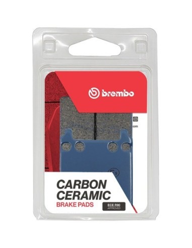 pastillas de freno moto brembo genuinas 07ho0411