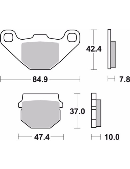 pastillas de freno moto brembo genuinas 07ho1118