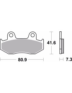 pastillas de freno moto brembo genuinas 07ho1505 2