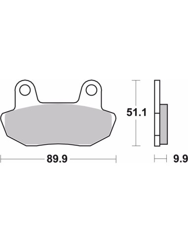 pastillas de freno moto brembo genuinas 07ho1609