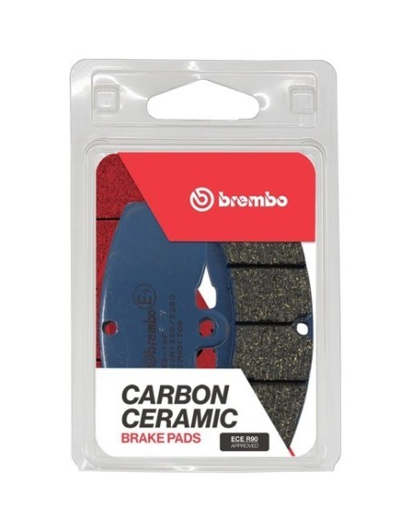 pastillas de freno moto brembo genuinas 07ho1708