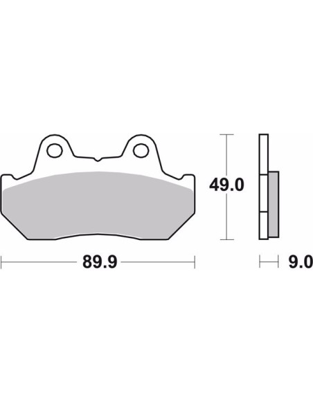 pastillas de freno moto brembo sinterizadas 07ho18sp