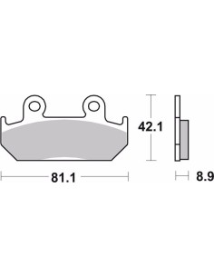 pastillas de freno moto brembo racing sc 07ho21sc 2
