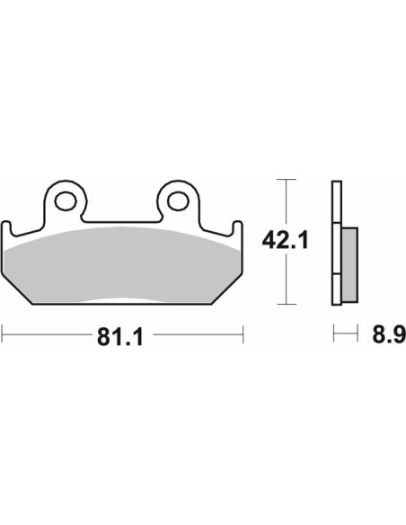 pastillas de freno moto brembo sinterizadas 07ho21sr