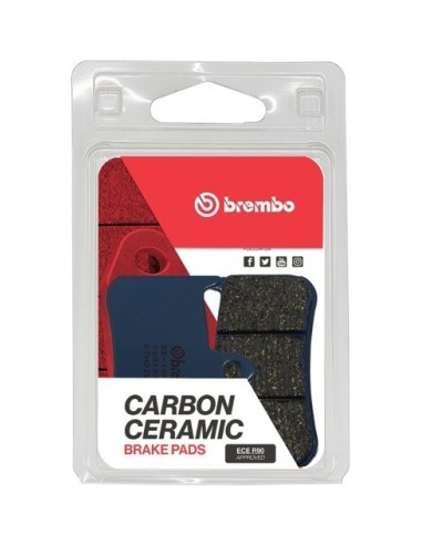 pastillas de freno moto brembo genuinas 07ho2807