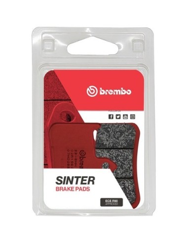 pastillas de freno moto brembo sinterizadas 07ho28sa