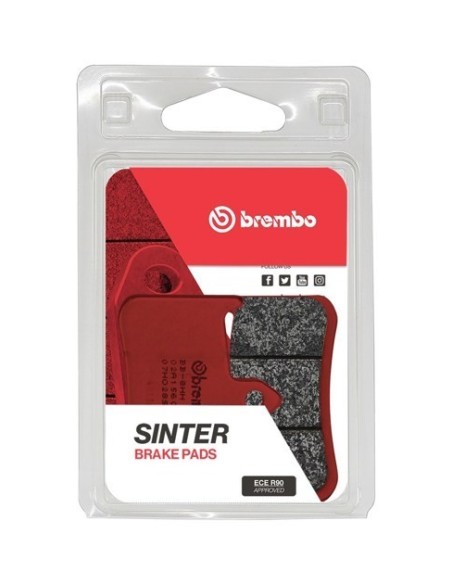 pastillas de freno moto brembo sinterizadas 07ho28sa