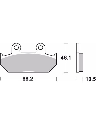 pastillas de freno moto brembo sinterizadas 07ho35sa