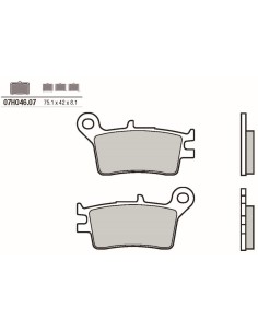pastillas de freno moto brembo genuinas 07ho4607