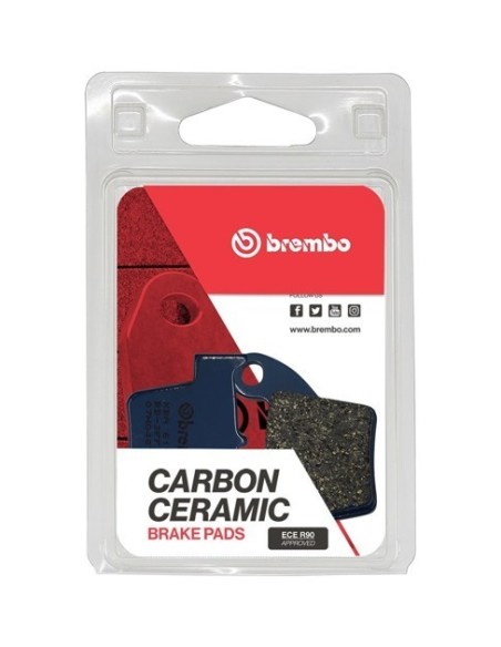pastillas de freno moto brembo organicas 07ho48tt