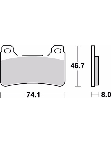 pastillas de freno moto brembo sinterizadas 07ho50la