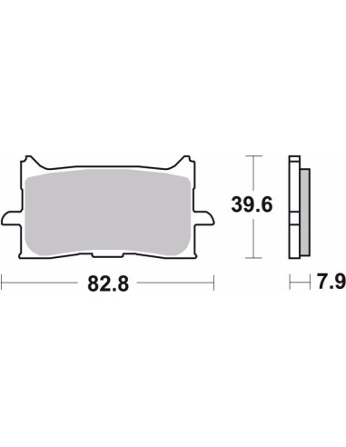 pastillas de freno moto brembo sinterizadas 07ho62la