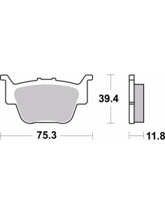 pastillas de freno moto brembo sinterizadas 07ho69sd 2