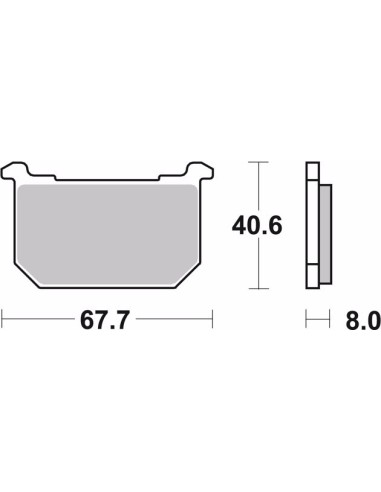 pastillas de freno moto brembo genuinas 07ka0506