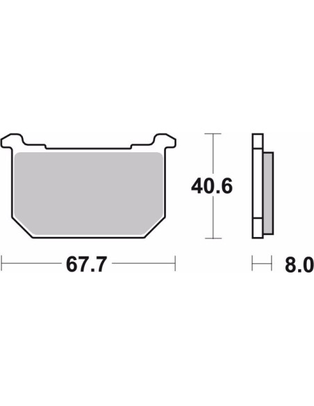 pastillas de freno moto brembo genuinas 07ka0506
