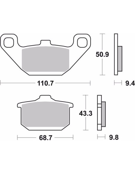 pastillas de freno moto brembo sinterizadas 07ka08sa